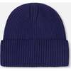 Knit Hat, Navy Blue - Winter Hats - 4