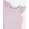 Jersey Romper, Lavender - Rompers - 3