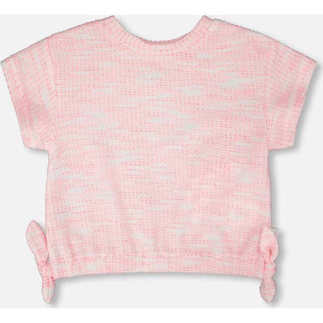 Jacquard Knit T-Shirt, Multicolor