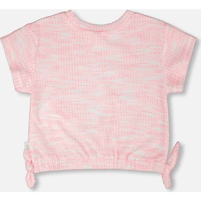 Jacquard Knit T-Shirt, Multicolor - T-Shirts - 3