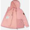 Mid-Season Jacket In Recycled Polyester, Light Pink - Jackets - 3