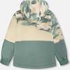 Mid-Season Jacket, Green Camouflage Print - Jackets - 3