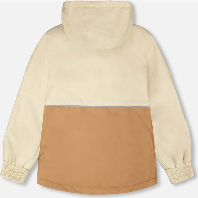 Mid-Season Jacket In Recycled Polyester, Beige - Jackets - 3