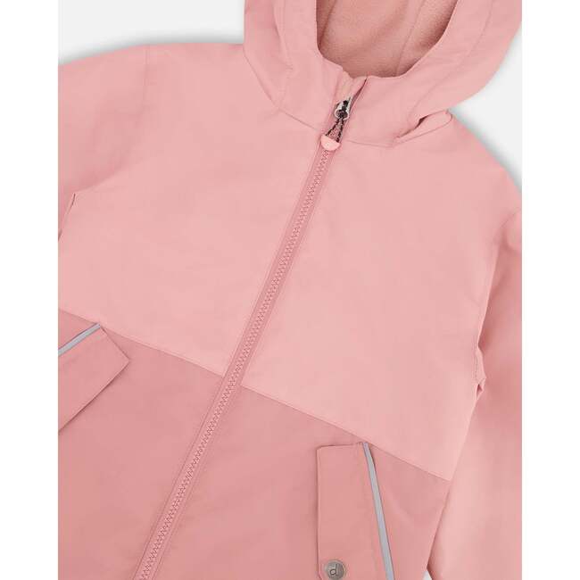 Mid-Season Jacket In Recycled Polyester, Light Pink - Jackets - 5