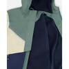 Mid-Season Jacket In Recycled Polyester, Dark Green, Beige And Navy - Jackets - 6 - thumbnail