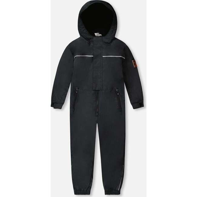 Kids Mid-Season One-Piece Outerwear, Black