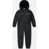 Kids Mid-Season One-Piece Outerwear, Black - Snowsuits - 1 - thumbnail