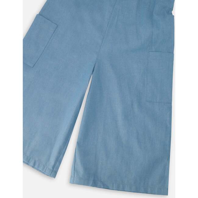Jumpsuit, Light Blue Chambray - Jumpsuits - 6