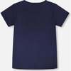Jersey T-Shirt With Chest Pocket, Dark Blue - T-Shirts - 5 - thumbnail