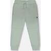 French Terry Sweatpants, Mint Green - Sweatpants - 1 - thumbnail