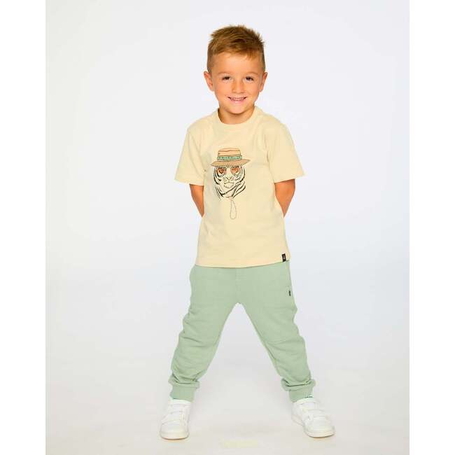 French Terry Sweatpants, Mint Green