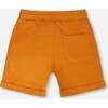French Terry Shorts, Orange - Shorts - 4
