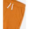 French Terry Shorts, Orange - Shorts - 5