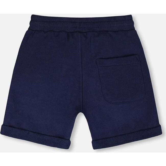 French Terry Shorts, Dark Blue