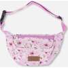 Fanny Pack, Purple Floral Print - Bags - 1 - thumbnail
