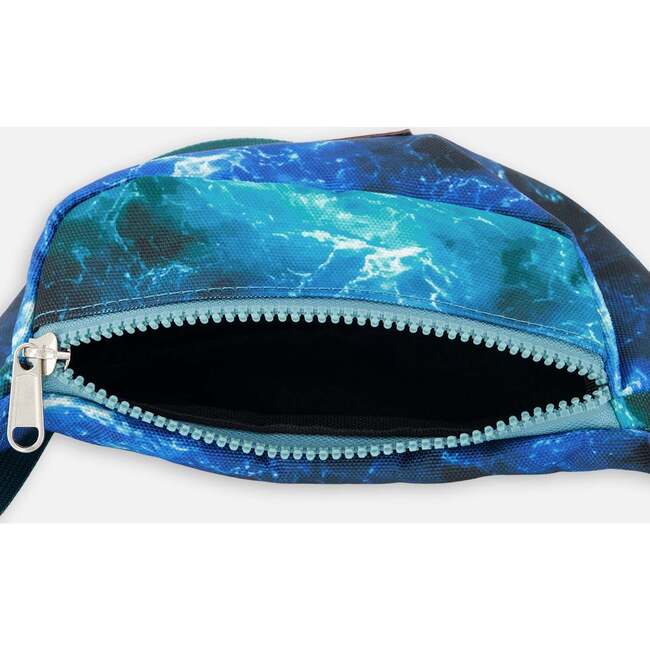 Fanny Pack, Blue Wave Print - Bags - 3