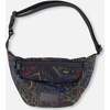 Fanny Pack, Black Dinosaur Print - Bags - 1 - thumbnail
