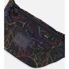 Fanny Pack, Black Dinosaur Print - Bags - 2