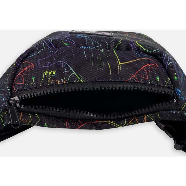 Fanny Pack, Black Dinosaur Print - Bags - 3