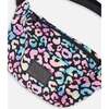 Fanny Pack, Black Animal Print - Bags - 2