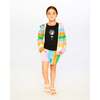 French Terry Zip Front Hoodie, Multicolor - Sweatshirts - 2 - thumbnail