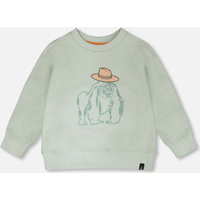 French Terry Sweatshirt, Mint Green