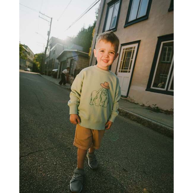 French Terry Sweatshirt, Mint Green