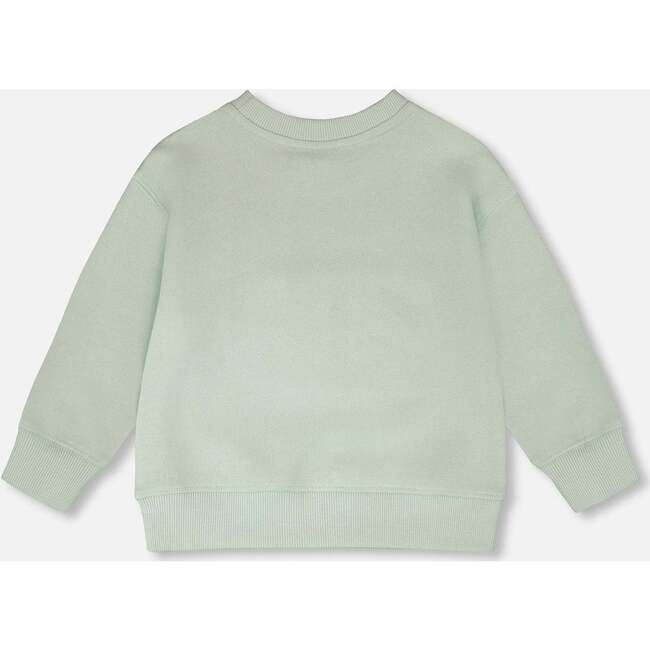 French Terry Sweatshirt, Mint Green - Sweatshirts - 3