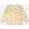 French Terry Sweatshirt, Beige Jeeps Print - Sweatshirts - 4