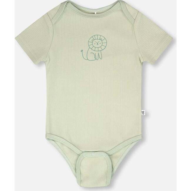 Evolutive Jersey Onesie, Sage Green