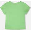 Crinkle Jersey T-Shirt, Mint Green - T-Shirts - 3