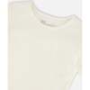 Crinkle Jersey T-Shirt, Off-White - T-Shirts - 4