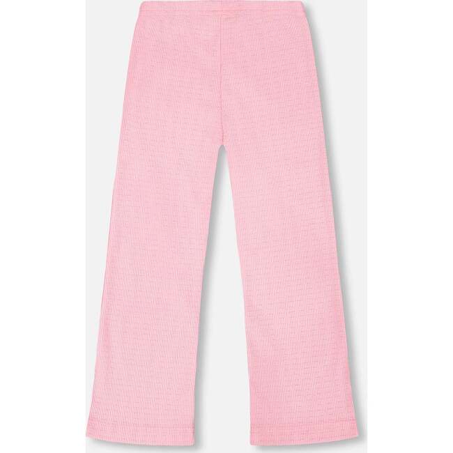 Crinkle Jersey Leggings, Pink - Leggings - 3