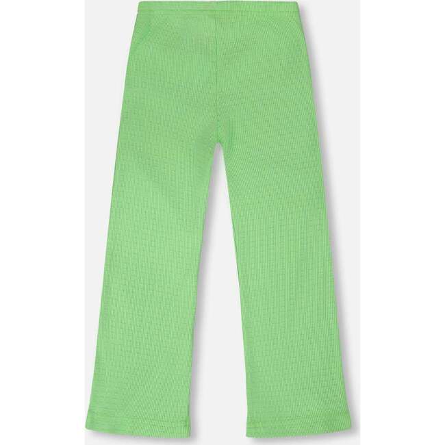Crinkle Jersey Leggings, Mint Green - Leggings - 3