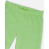 Crinkle Jersey Leggings, Mint Green - Leggings - 4