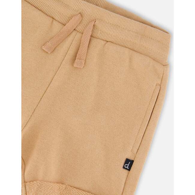 French Terry Shorts, Beige - Shorts - 5