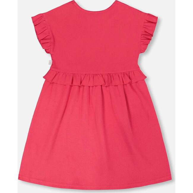 Cotton Rib Dress, Pink