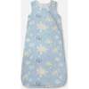 Cotton Jersey Muslin Sleep Sack, Blue Turtle Print - Pajamas - 1 - thumbnail