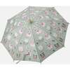 Color-Changing Umbrella Green Frog Print, Green With Frog Print - Umbrellas - 1 - thumbnail