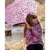 Color-Changing Umbrella Pink Hearts Print, Rose Printed With Hearts - Umbrellas - 2