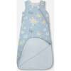 Cotton Jersey Muslin Sleep Sack, Blue Turtle Print - Pajamas - 3