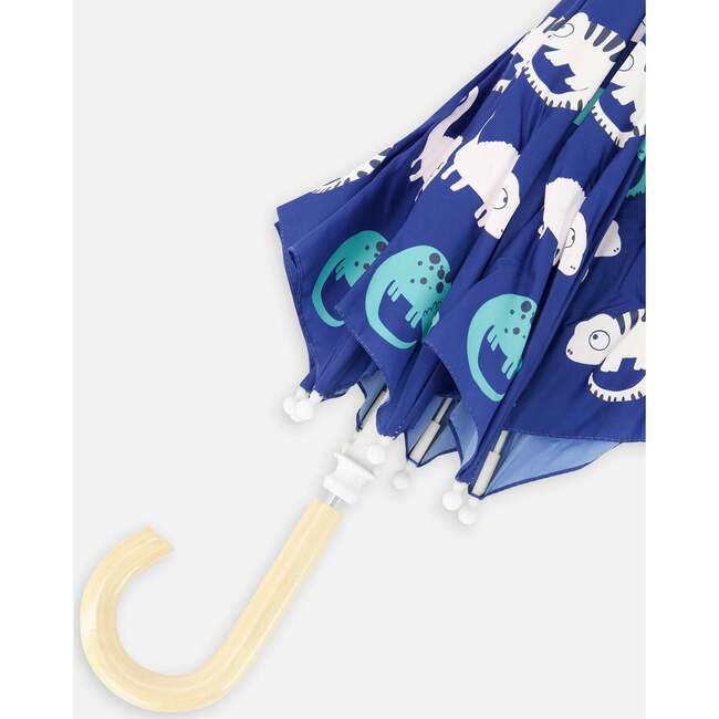 Color-Changing Umbrella, Blue Chameleon Print - Umbrellas - 5