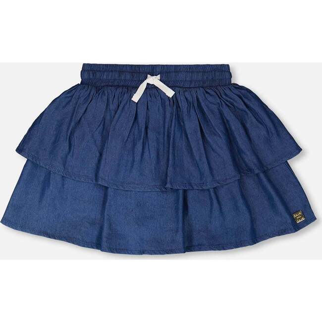 Chambray Skort, Bleu Chambray