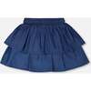 Chambray Skort, Bleu Chambray - Skirts - 3 - thumbnail