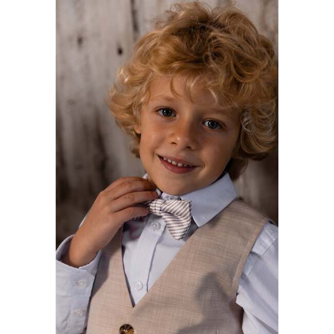 Button Down Long Sleeve Shirt, White