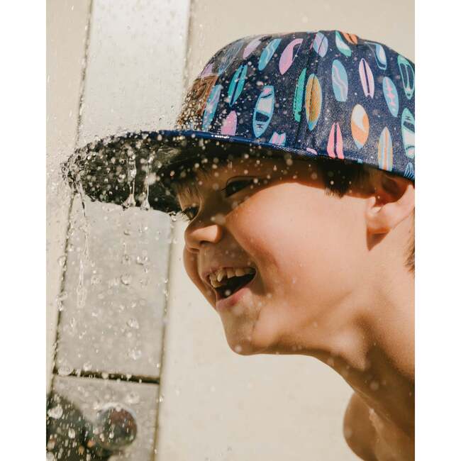 Cap, Blue Printed Surfboards