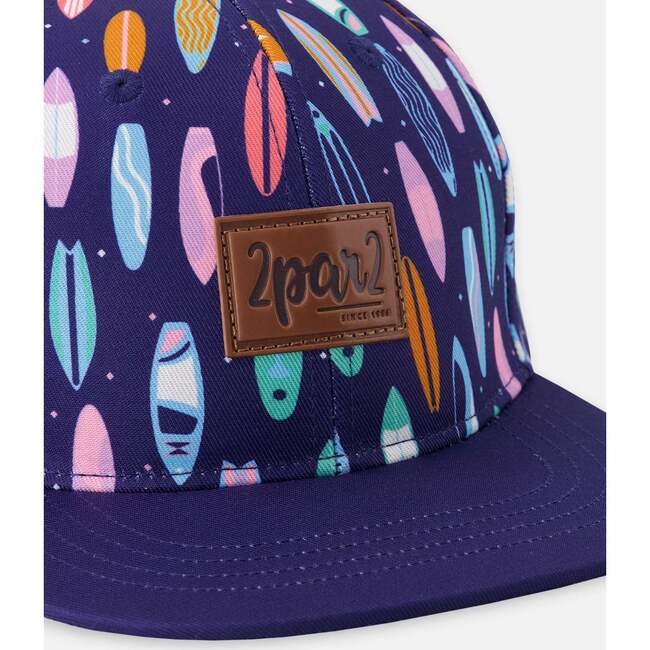 Cap, Blue Printed Surfboards - Hats - 4