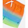 Boardshorts, Orange, Blue And Green Gradient - Swim Trunks - 4