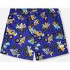 Boardshorts, Blue Printed Trucks - Swim Trunks - 1 - thumbnail