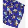 Boardshorts, Blue Printed Trucks - Swim Trunks - 5